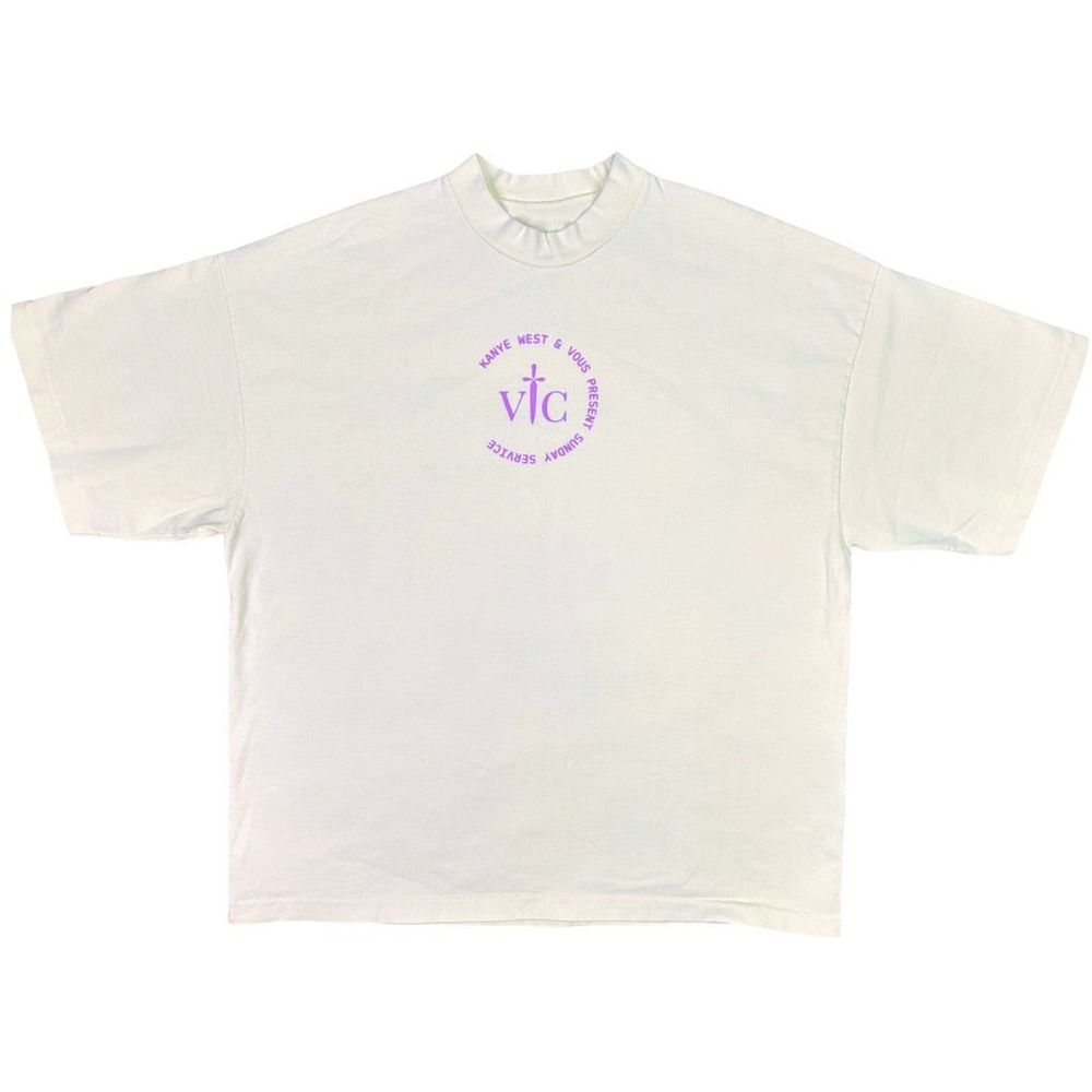 Kanye West & Vous Present Sunday Service x Miami Crew Neck T-Shirt - Size Large